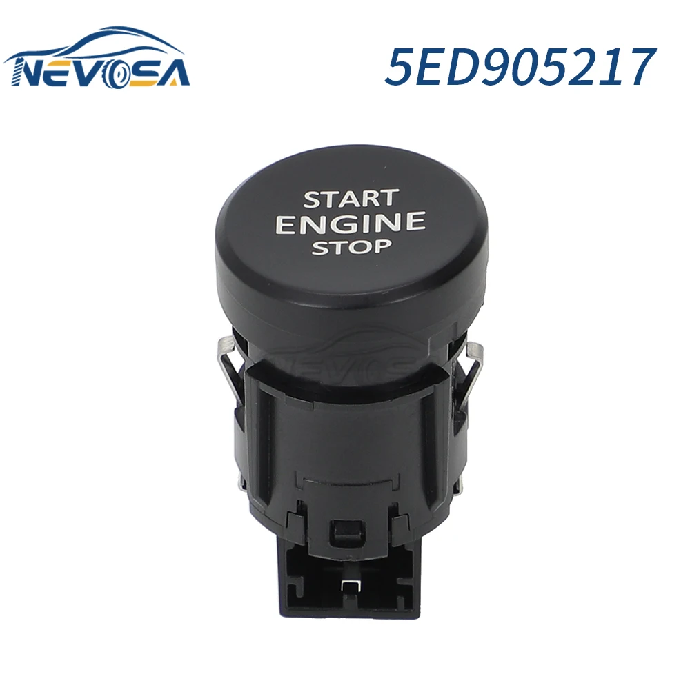 

NEVOSA 5ED905217 5E0905217 Engine Start Stop Button Switch For Skoda Superb Kodiaq Octavia Fabia Rapid 2008