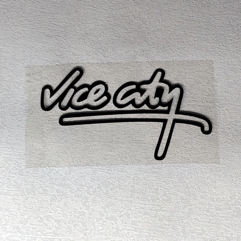 ملصقات السيارات نائب المدينة GTA5 الشارات العاكسة ل RAV4 CRV الزجاج الأمامي جذع الدراجات النارية الكمبيوتر المحمول D2 #4