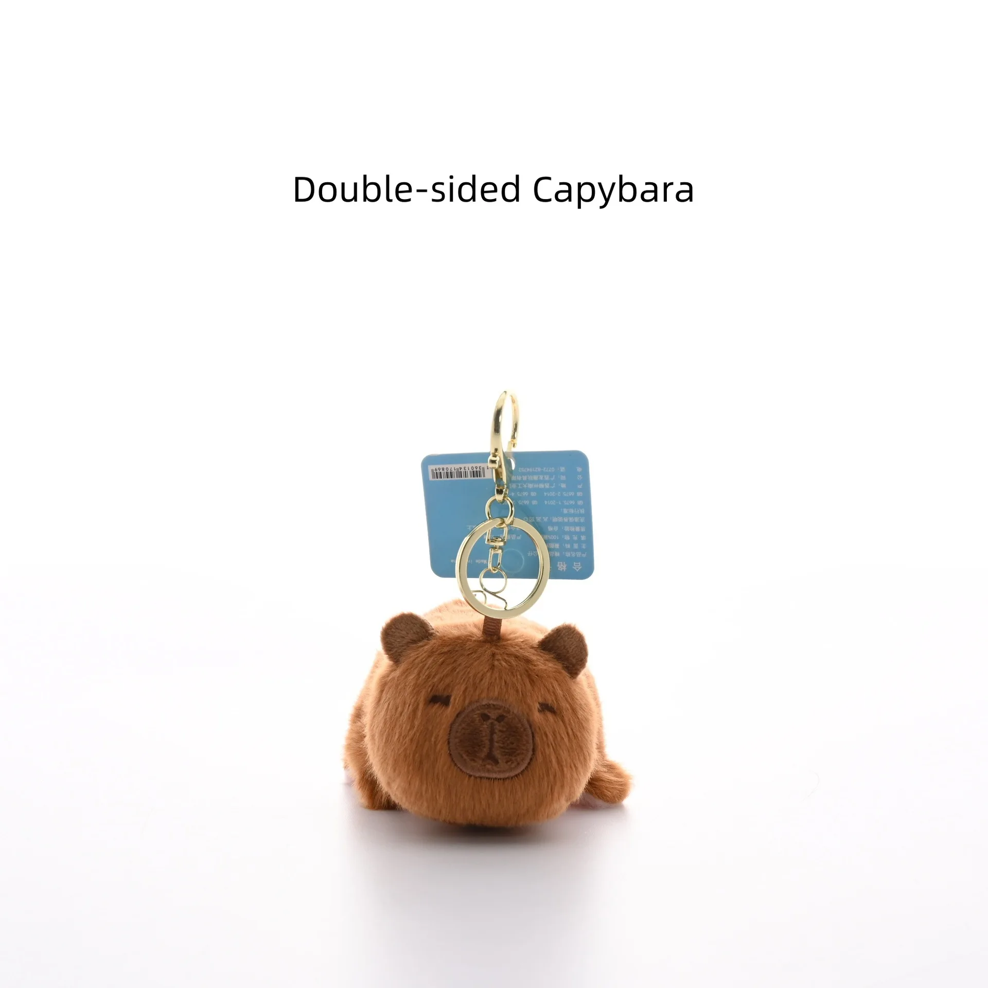 

Cute creative Pink Dolphin Flip Brown Dolphin Plush Doll Pendant Bag Pendant Keychain