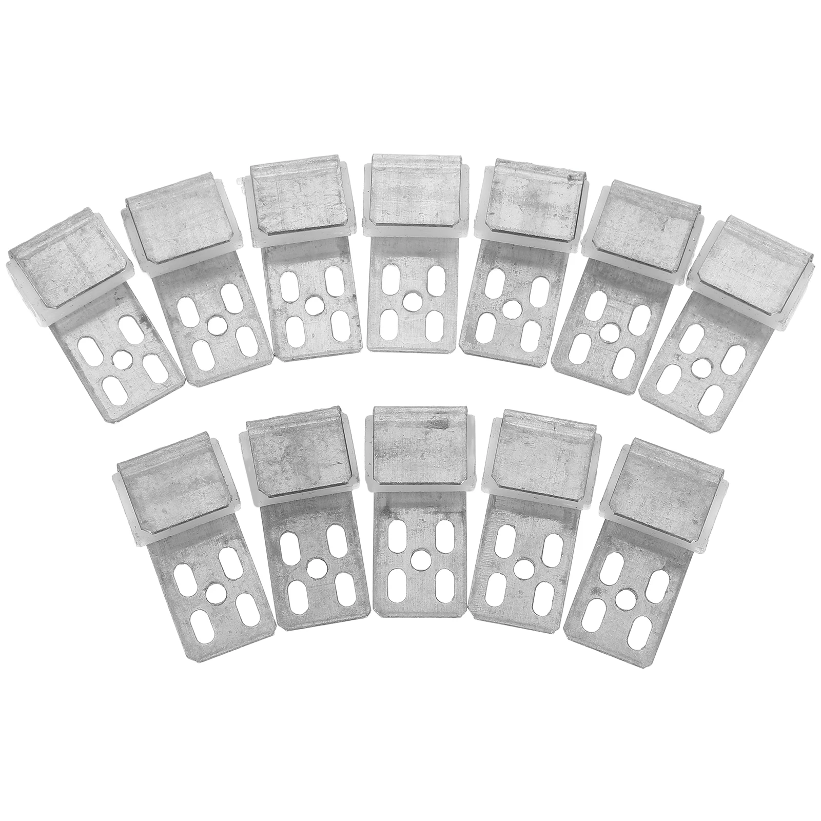 12Pcs Sofa Spring Accessories Noise Reduction Clips for Upholstery Repair Couch Sagging Support Metal Spring Clip Tool