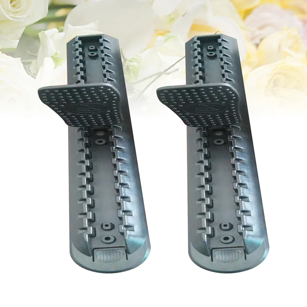 1 คู่ปฏิบัติพายเรือคายัคเหยียบสะดวกตกปลาเรือเหยียบพลาสติกอุปกรณ์พายเรือคายัคสําหรับภายนอกกลางแจ้ง