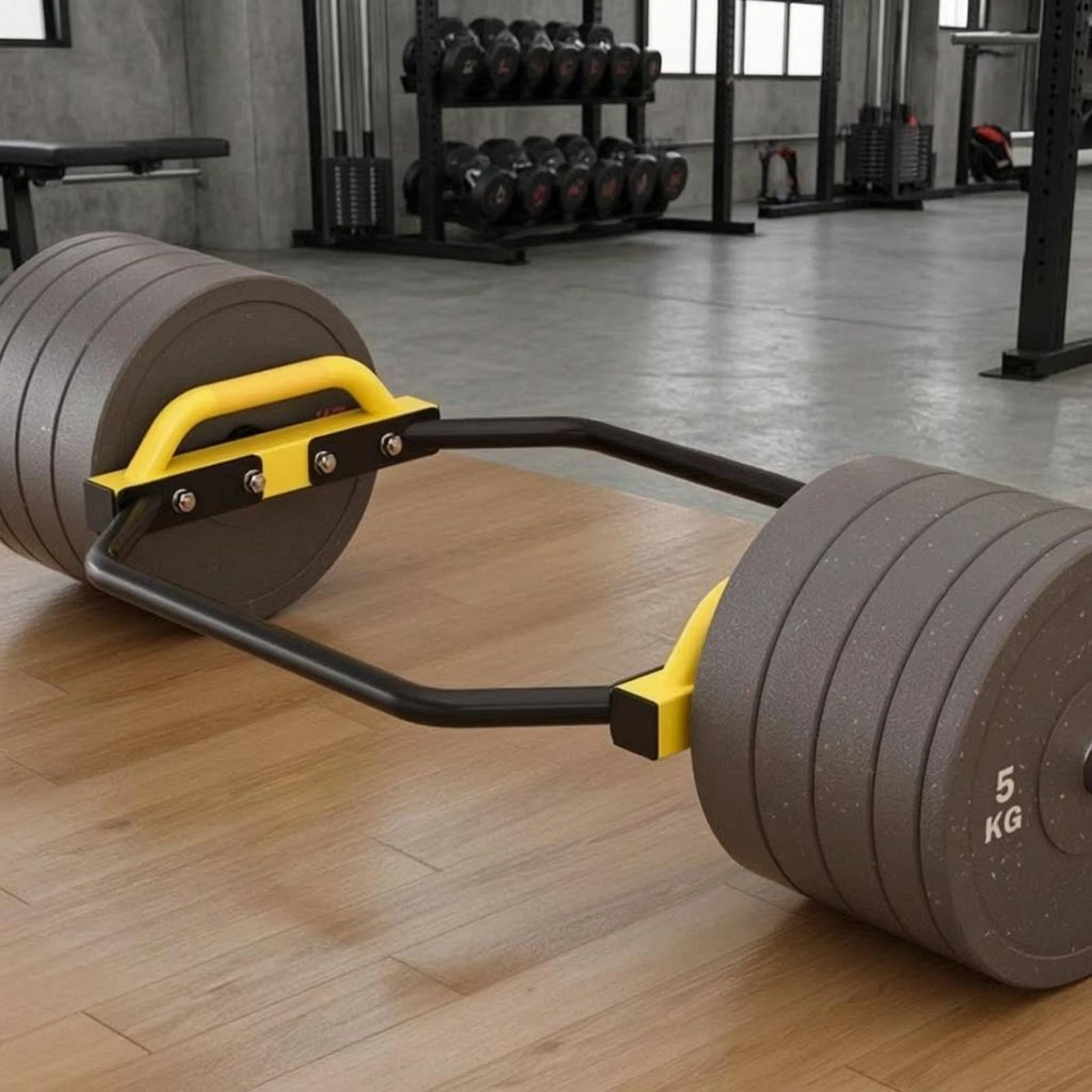บาร์ดึงน้ำหนักแบบหกเหลี่ยมสำหร - Home Gym Body Solid บทวิจารณ์และราคา
