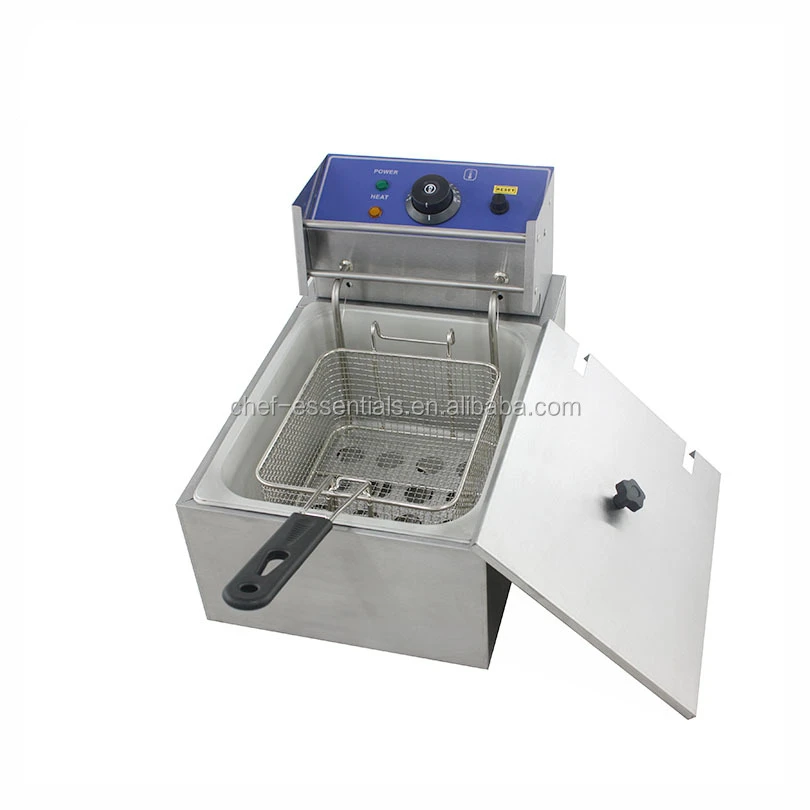 PK-HR-F101G practical single tank deep fryer commercial use convenient store