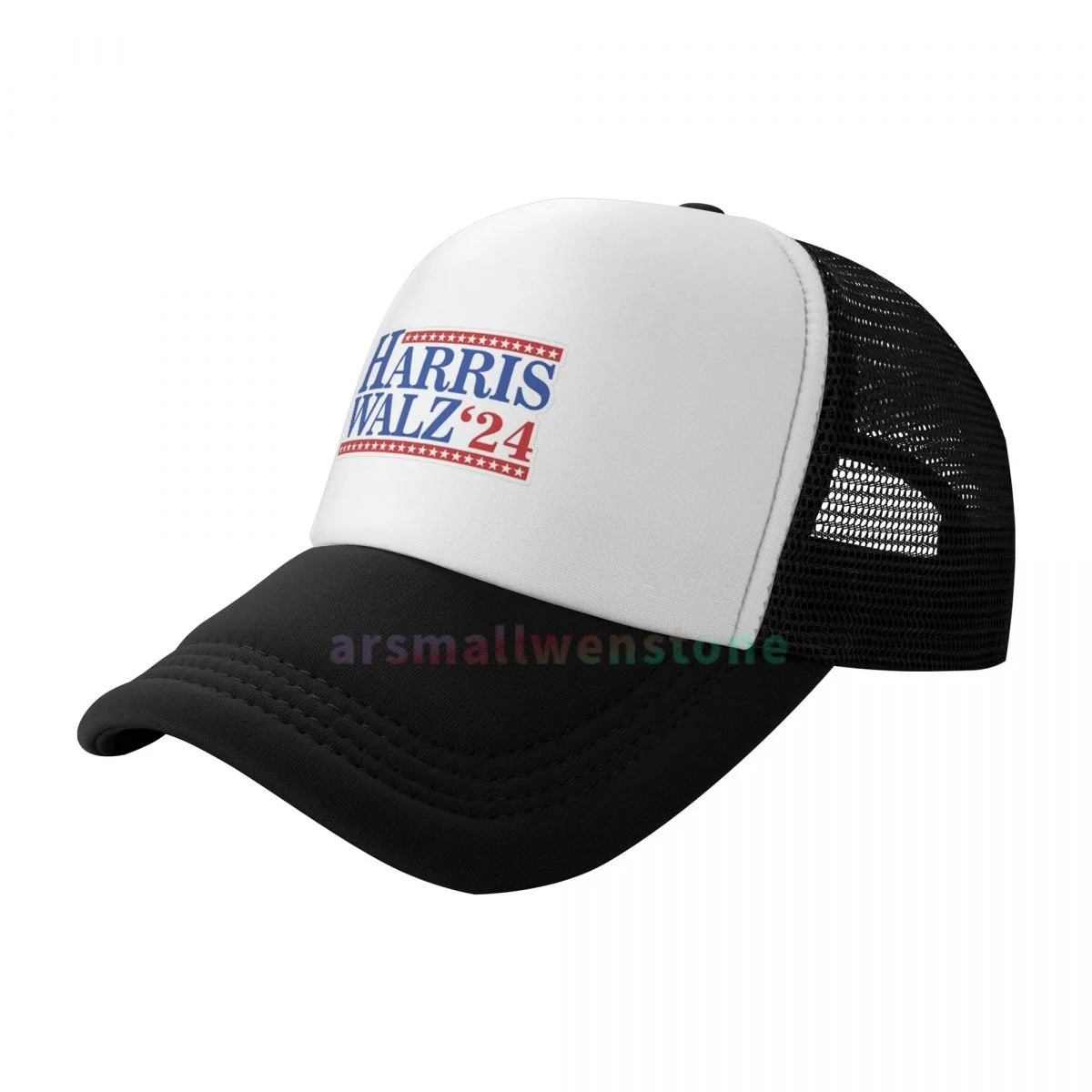 Kamala Harris 2024 Unbeatable Comfort and Style: Baseball Cap All Day Comfort Mesh Snap Back Black Trucker Hat