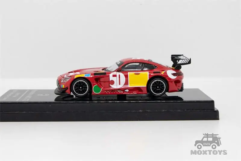 PARA64 1:64  GT3 EVO Red Pig #50 Custom Edition /Panda #90 Diecast Model Car