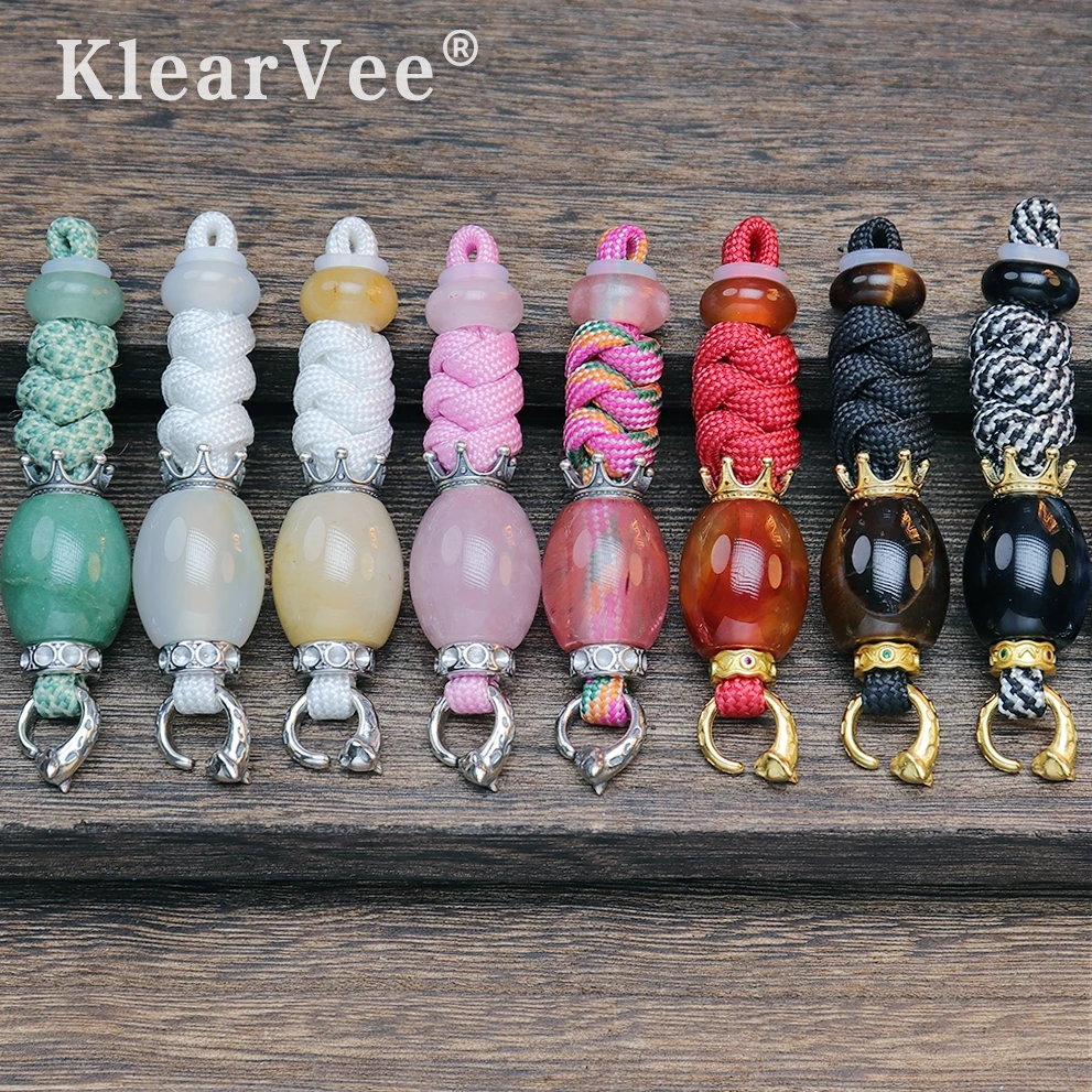 

Hand Woven Pendant Knife Beads Exquisitely Woven EDC Bag and Keychain