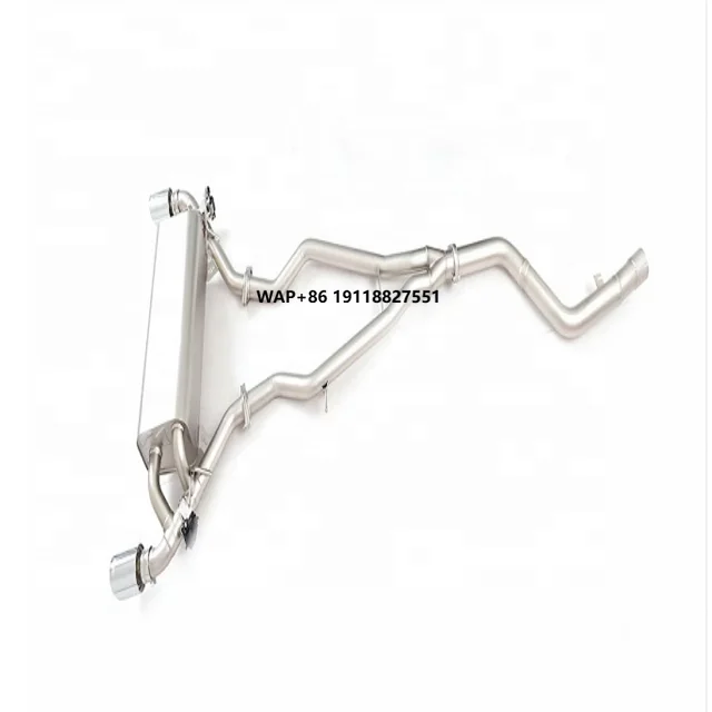 Customized Desired Style Stainless Steel or Titanium Exhaust Muffler Piping for  Supra 3.0T Year 2019 to Present