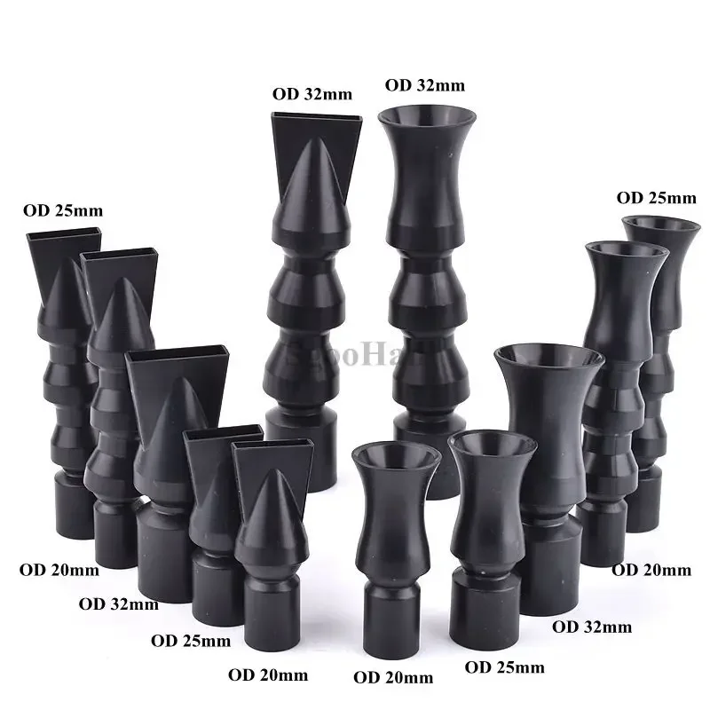 360-degree rotatable water outlet pipe with duckbill-shaped flow nozzle for aquarium filter pumps compatible with standard DIN g