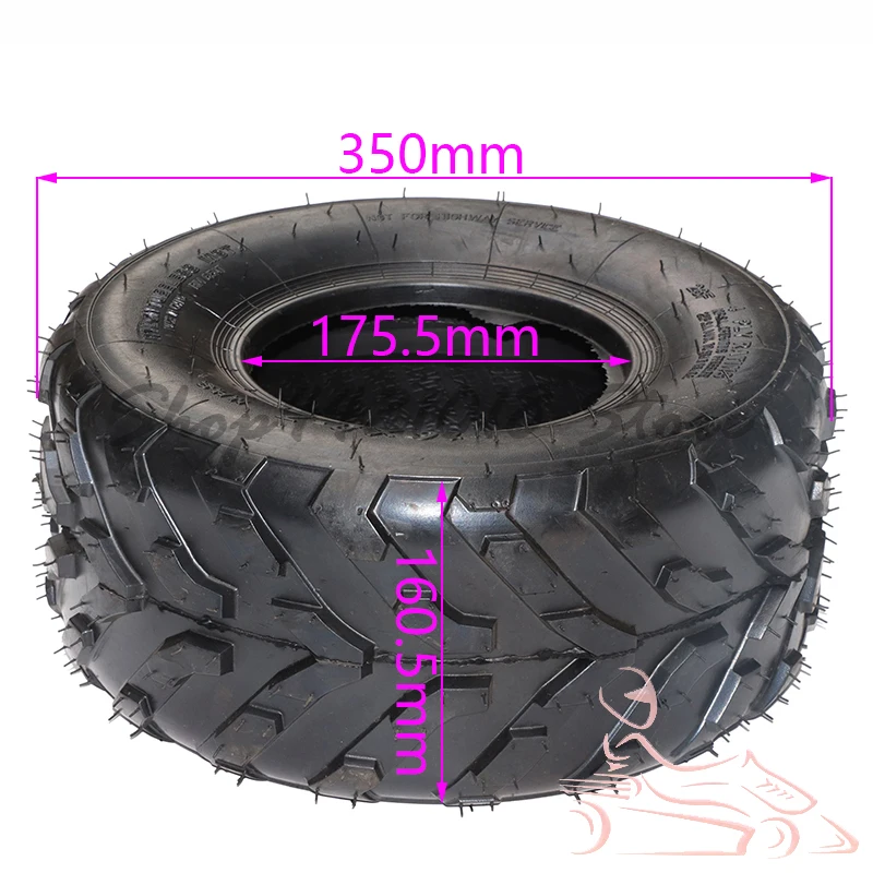 16X8-7(200/55-7) Kart Auto Parts 7 inch ATV Tires 16X8-7 16 * 8-7 Highway Tire Wear-resistant Wheel Tires