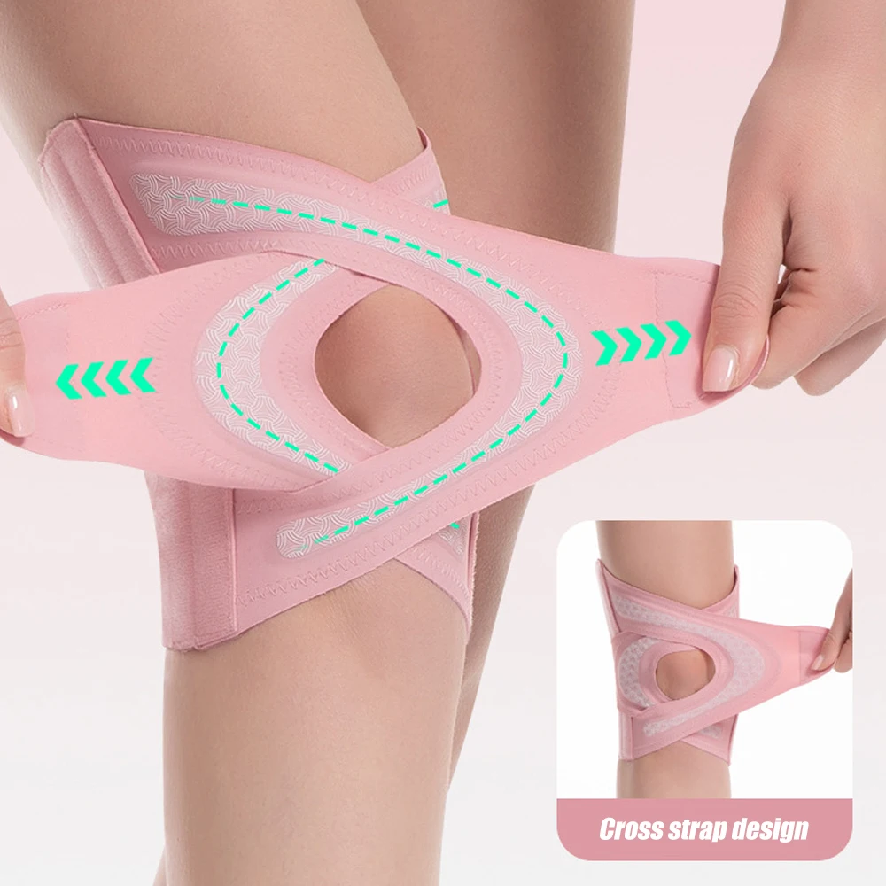 

1 шт. регулирующий наколенник для мужчин и женщин, стабилизатор колена для поддержки компрессии и облегчения боли, идеально подходит для лечения артрита, растяжений