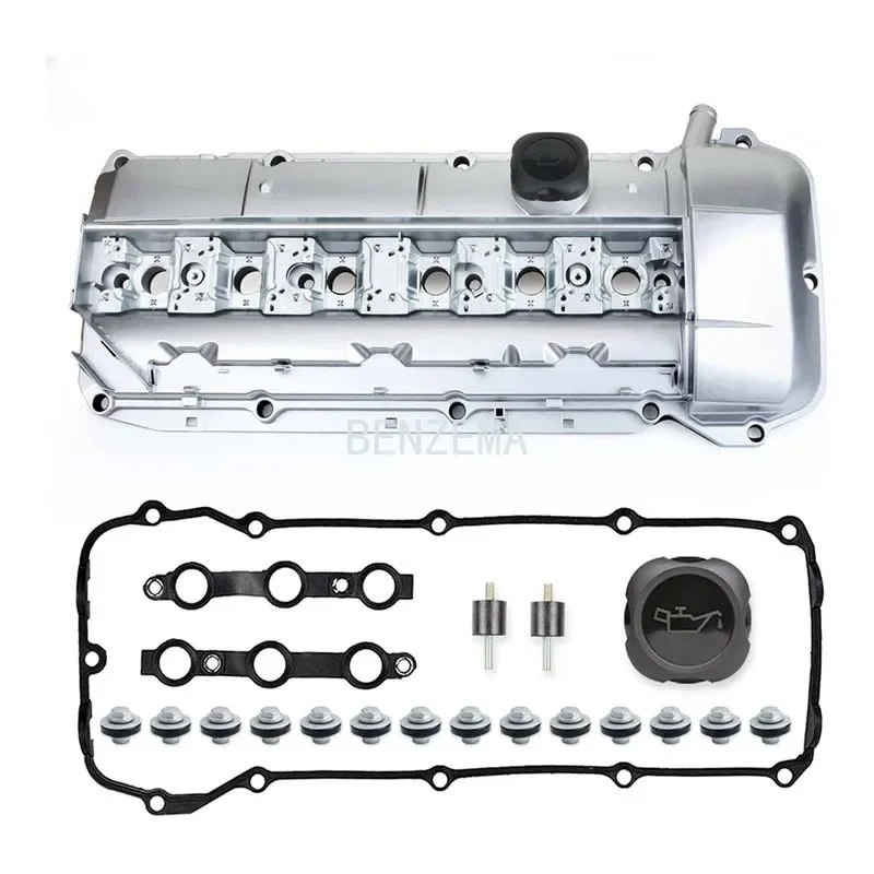 

11121432928 New Aluminum Engine Valve Cover For BMW M54 M52 B20 B25 B28 E53 E36 E46 E39 X5 Z3 2.5L 2.8L 3.0L Cylinder Head Cover