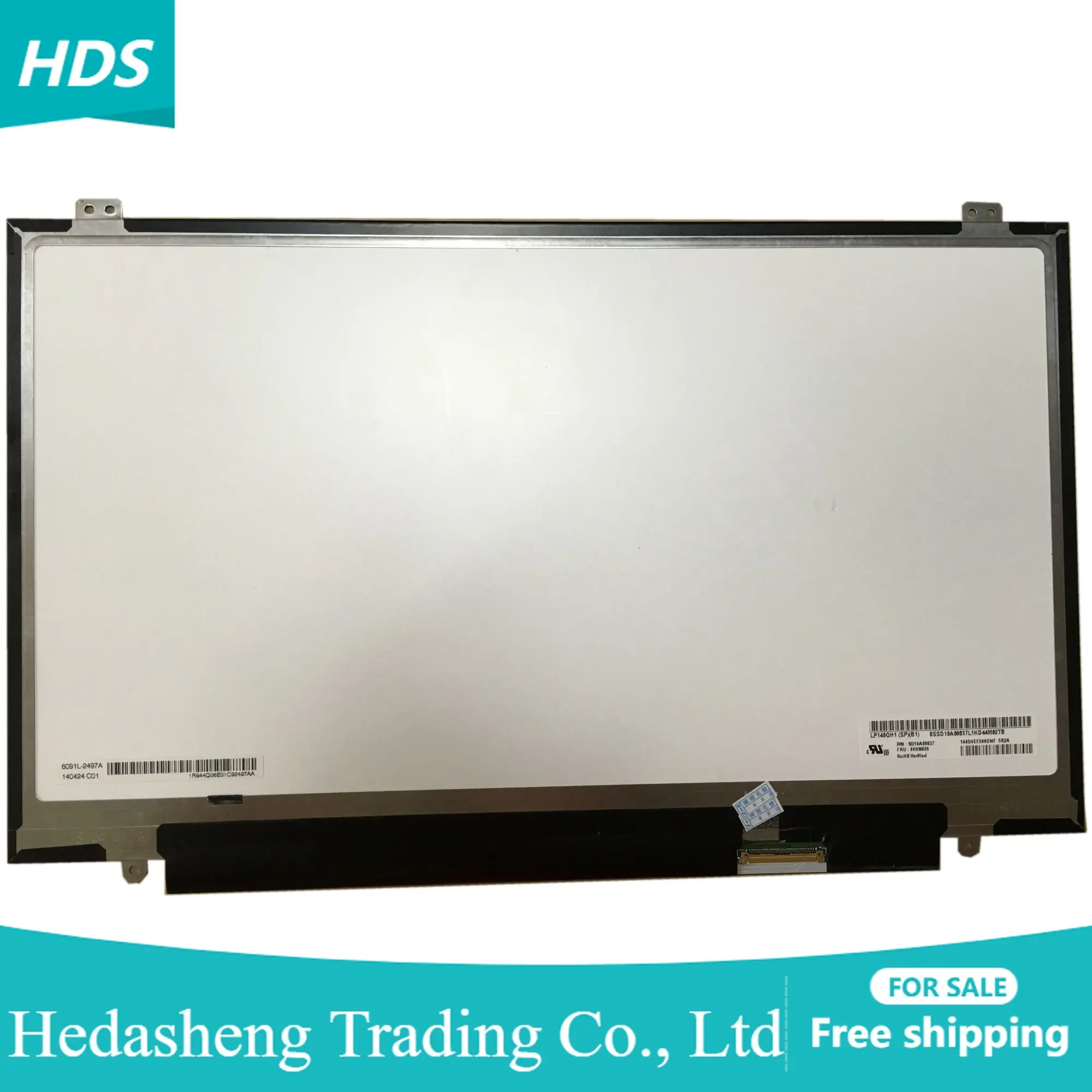 LP140QH1 SPB1 LP140QH1(SP)(B1) 14''inch For Lenovo 2560*1440 X1 Carbon Non-touch Laptop LCD LED Screen