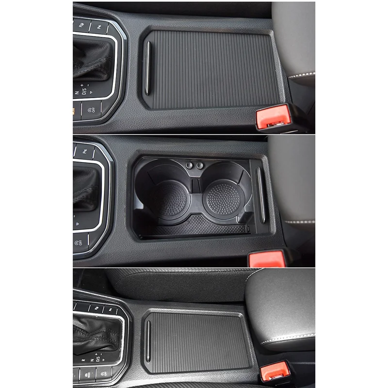 

A20K-Center Console Sliding Shutters Cup For Golf Sportsvan 2016-2021 Center Console Holder Roller Blind