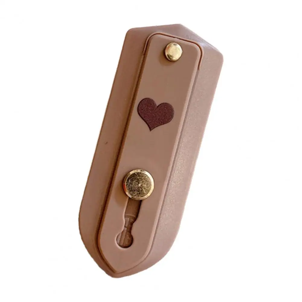 Soporte de agarre de dedo para teléfono, pulsera Universal autoadhesiva de silicona con forma de corazón para teléfono, soporte de anillo de empuje para escritorio