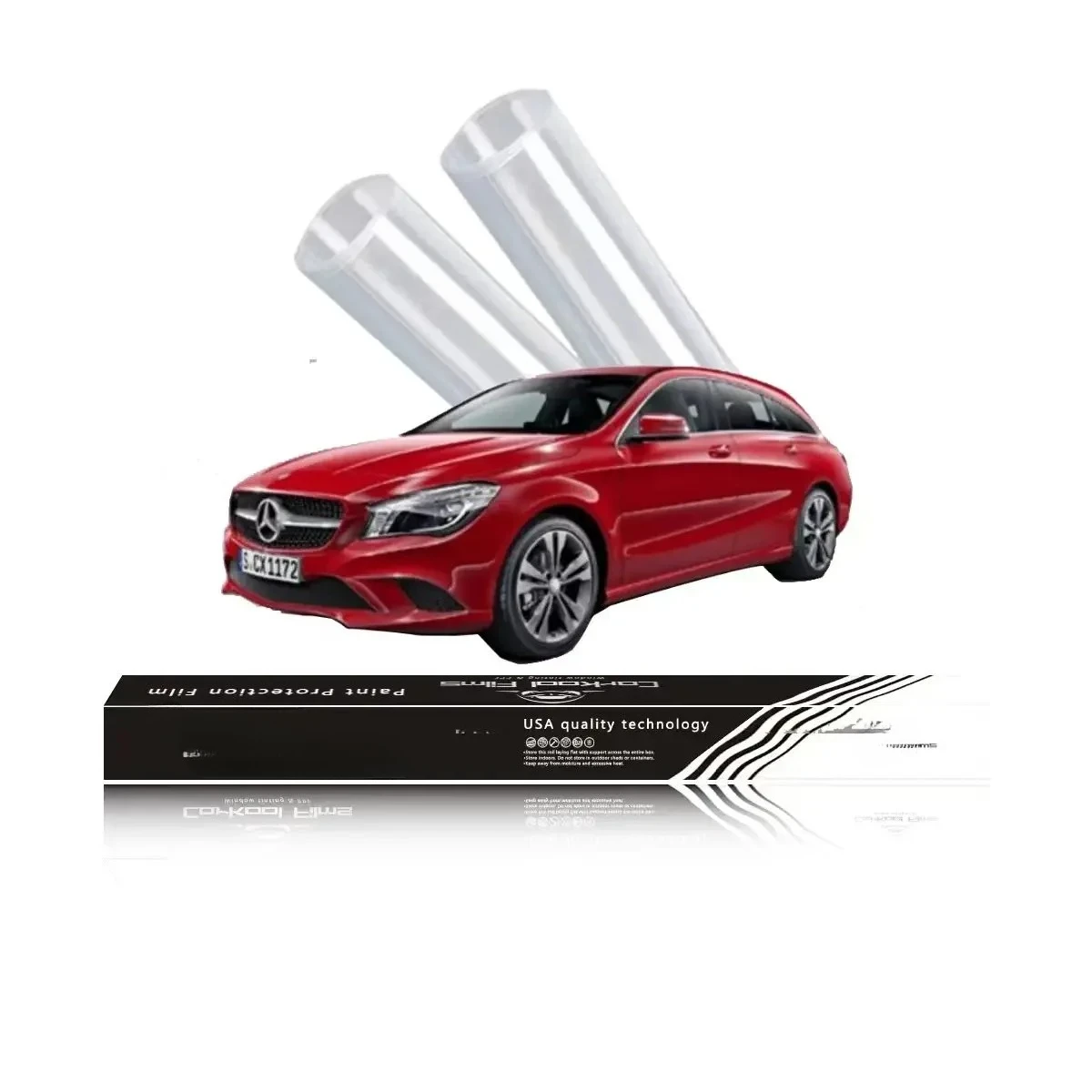 

Clean Car Film 8.5 Mil Anti-yellowing Car Ppf Film Color Wrap Heat Repair High Brightness Clear Tpu Car Wrap Base Film