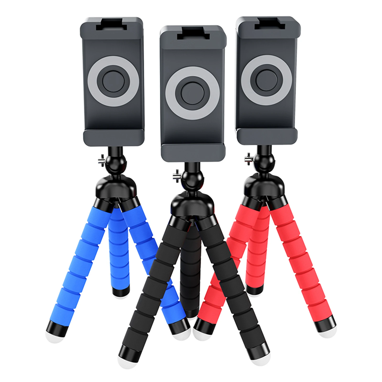 Tripods Tripod For Phone Mobile Camera Holder Clip Smartphone Monopod Tripe Stand Octopus Mini Tripod Stativ For Phone