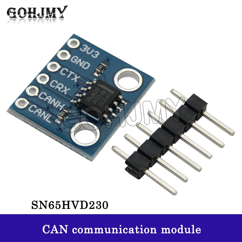 MCU 230 bus transceiver SN65HVD230 CAN communication module 230