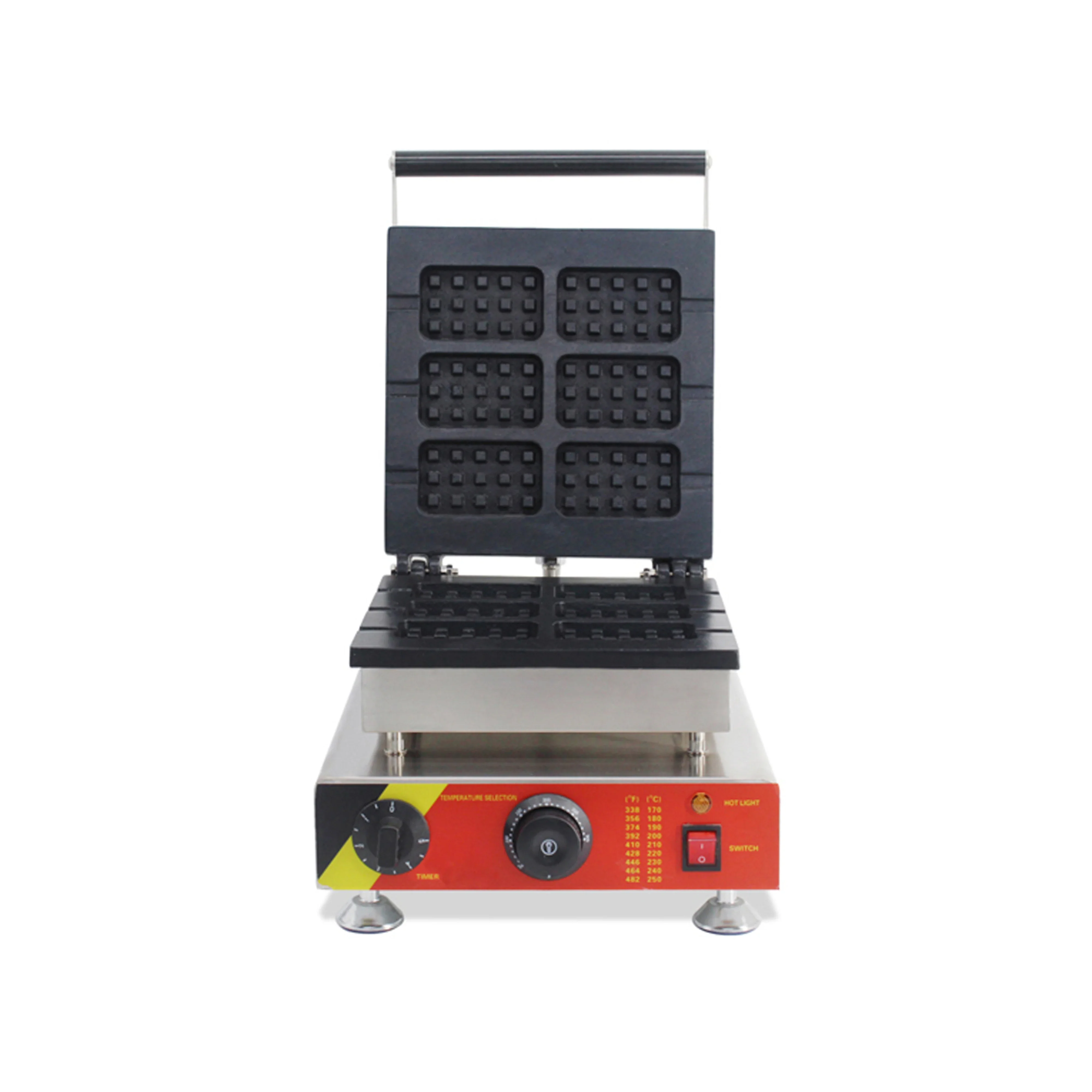 

Snack Food Waffle Iron Machines Muffin Hot Dog Maker for Sale
