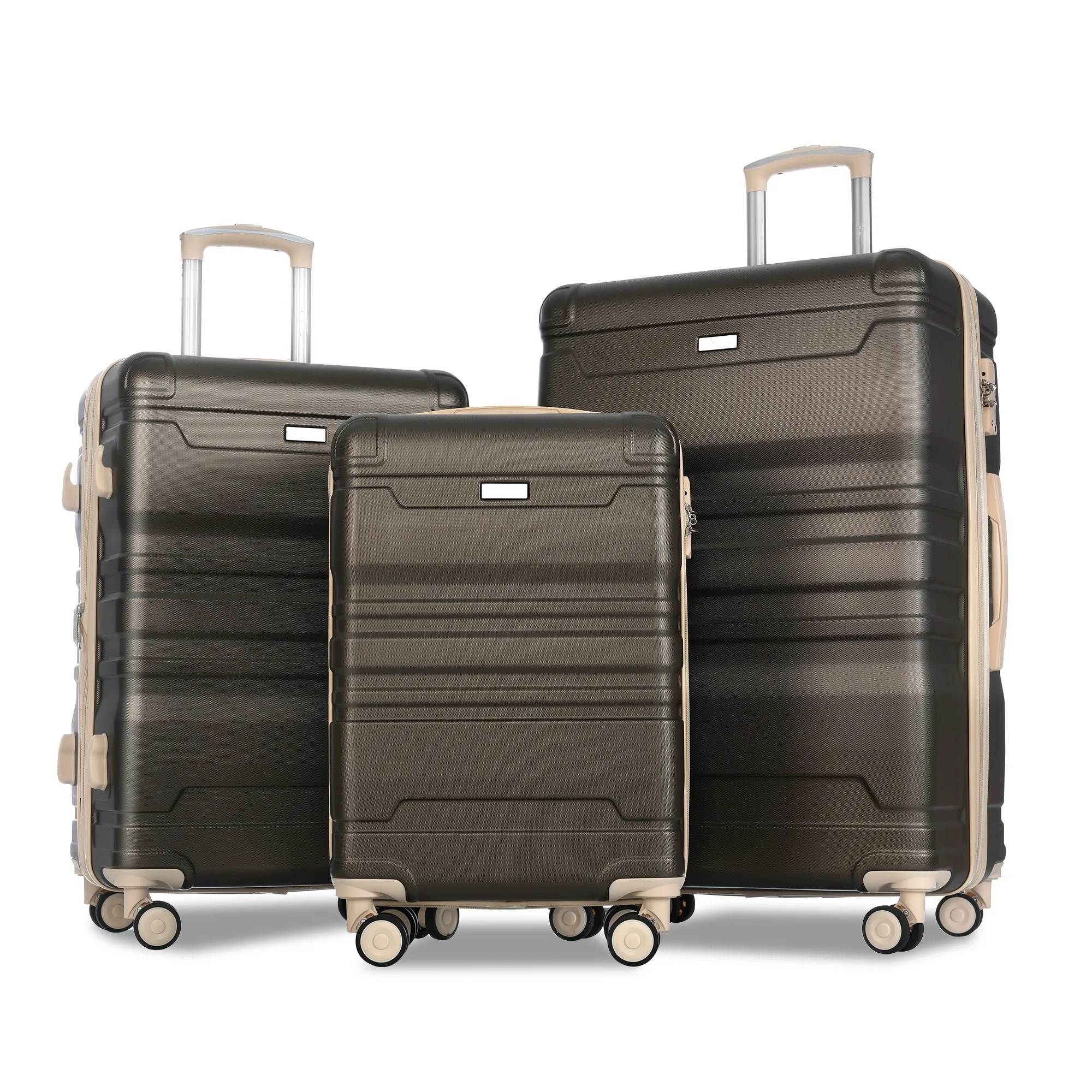 Bagage Sets Nieuw Model Uitbreidbaar Abs Hardshell 3Pcs Clearance Bagage Hardside Lichtgewicht Duurzame Koffer Sets Spinner Wielen