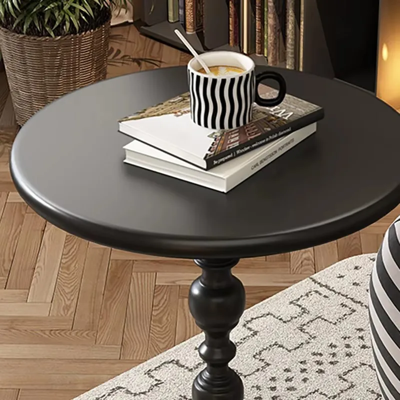 Korean Minimalist Coffee Tables Luxury Round Unique Premium Side Table Space Saving Funky Mesa Auxiliar Living Room Furniture