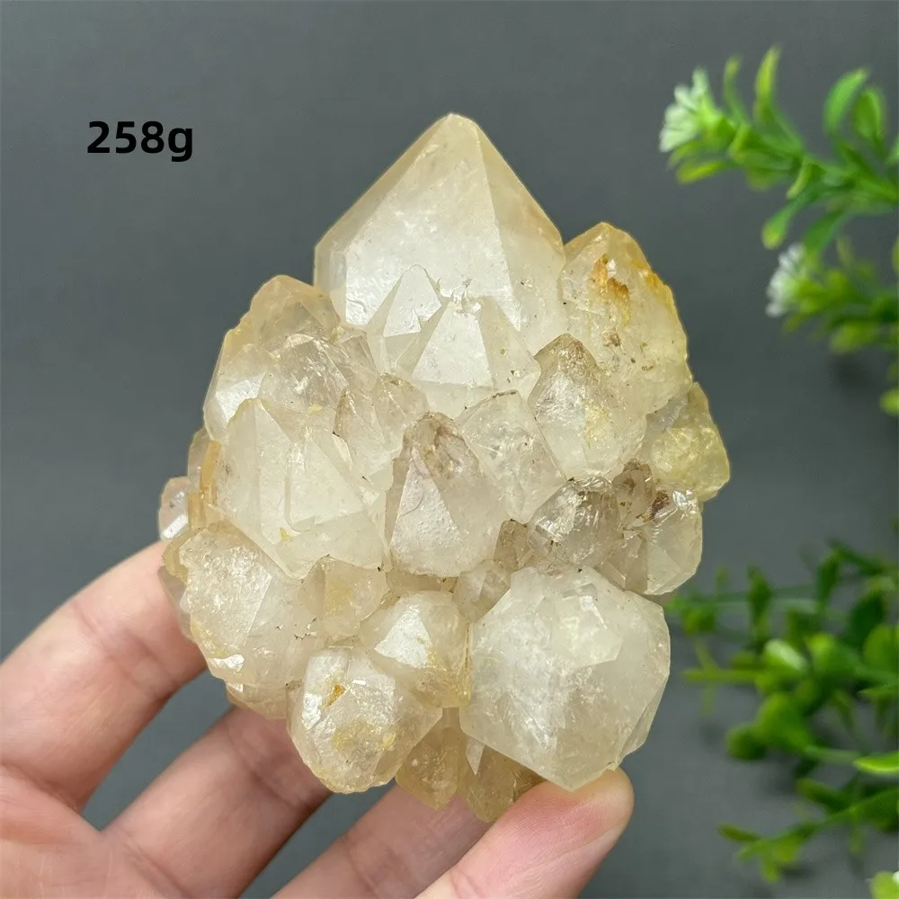 Natural Beautiful Crystal Cluster Mineral Specimen Reiki Healing Meditation Purifying Energy Home Decoration Gift