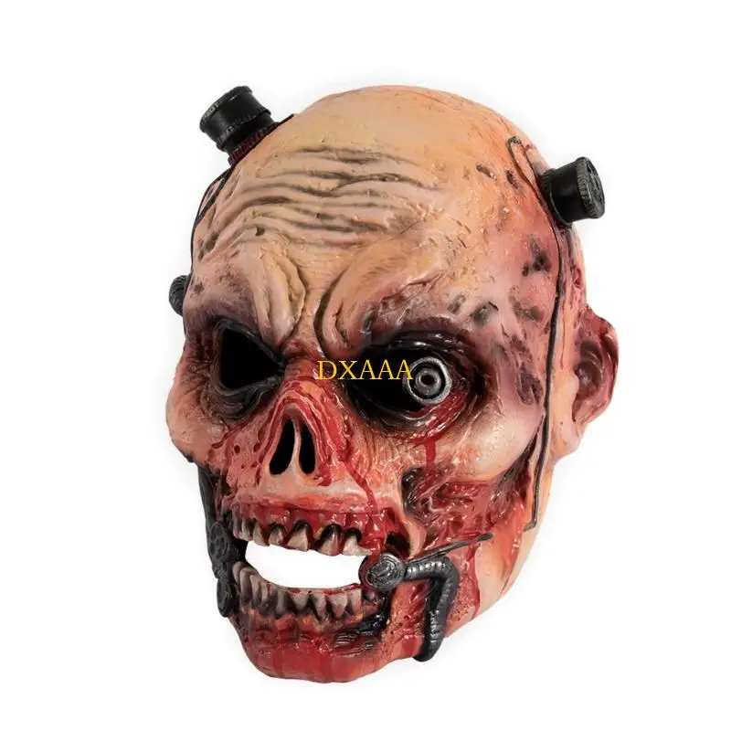 

DXAA Vampires Mask Horrific Horror Halloween Costume Decors Props Horror Zombied Mask