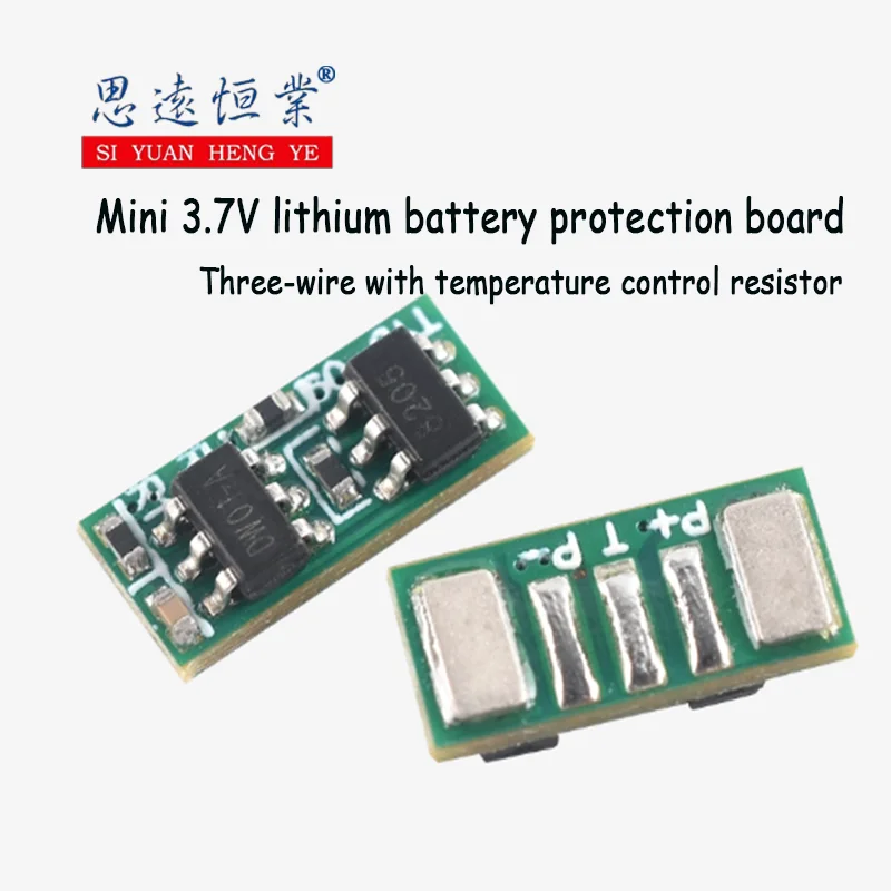 1PCS Mini single-string 3.7V - 4.2V 18650 polymer lithium battery, three-wire with temperature control, 10K NTC thermistor