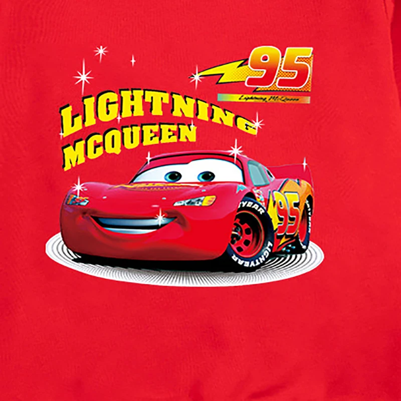 Carros de desenhos animados infantis com capuz, Hoodies de algodão vermelho, Baby Boys Clothing, roupas infantis, nova moda, outono, primavera, 2024