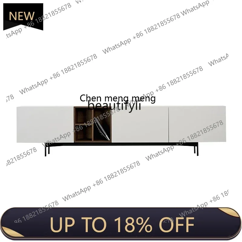 

P178 Italian Simple Nordic Simple Modern TV Living Room Side Cabinet Floor Cabinet Decoration Home
