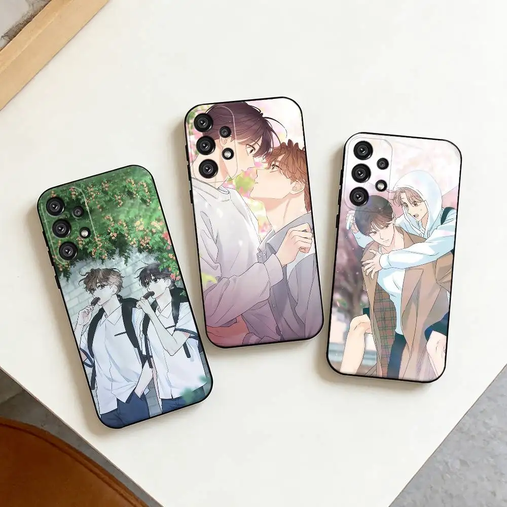 Manhwa Alpha T-Trauma Omega Complex Phone Case For Samsung S25,S24,S21,S22,S23,S30,Ultra,S20,Plus,Fe,Note,10,9,5G Black Cover