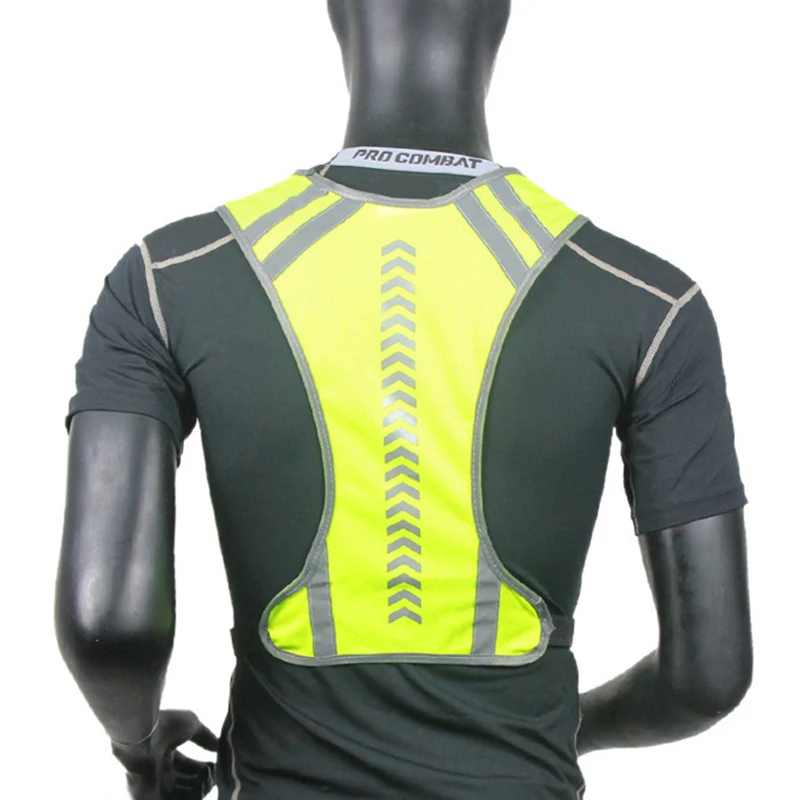 

Reflective Motorcycle Safety Jacket – High-Visibility for Night Riding, Running, Cycling & Work