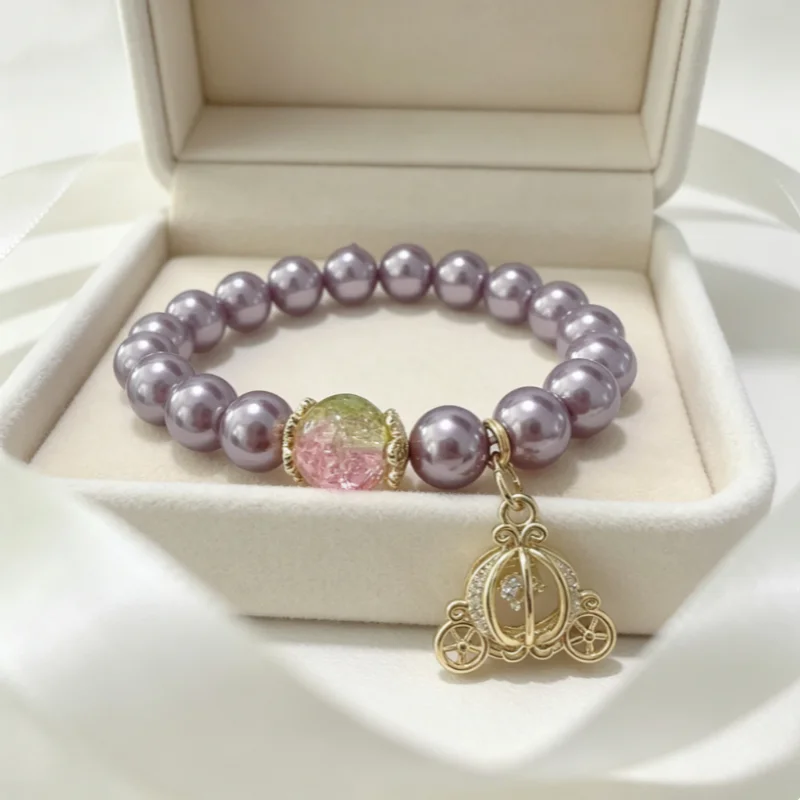 Purely Hand-Woven Multi-Colored Bracelets with Various Combinations of Crystals, Pearls, and Bodhi Beads