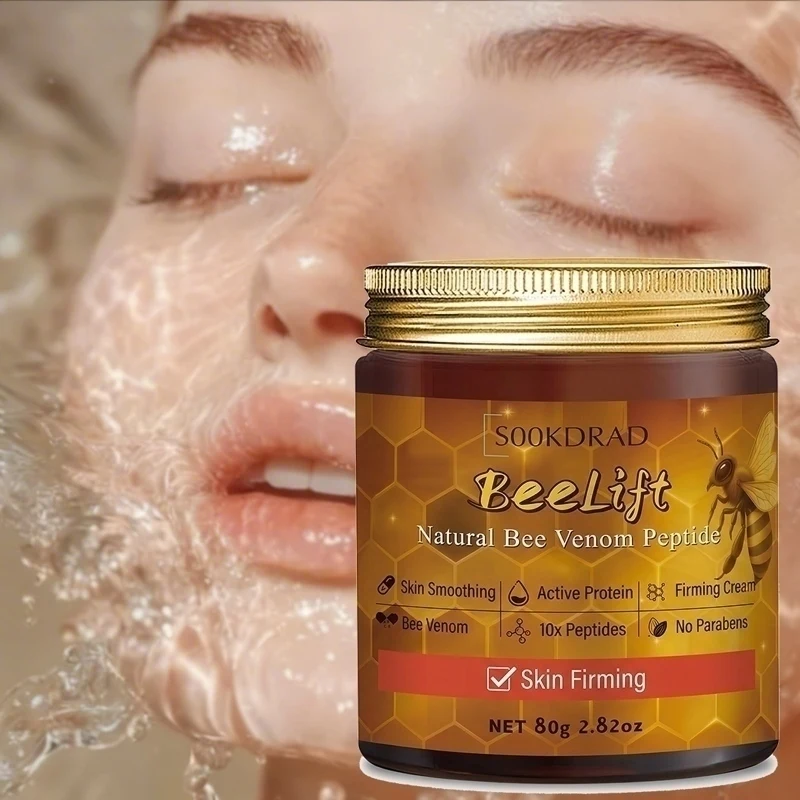 Bee Venom Peptide Firming Cream,10x peptides+active protein,smooth skin,face/neck/body,men&women,80g,all skin,daily essential
