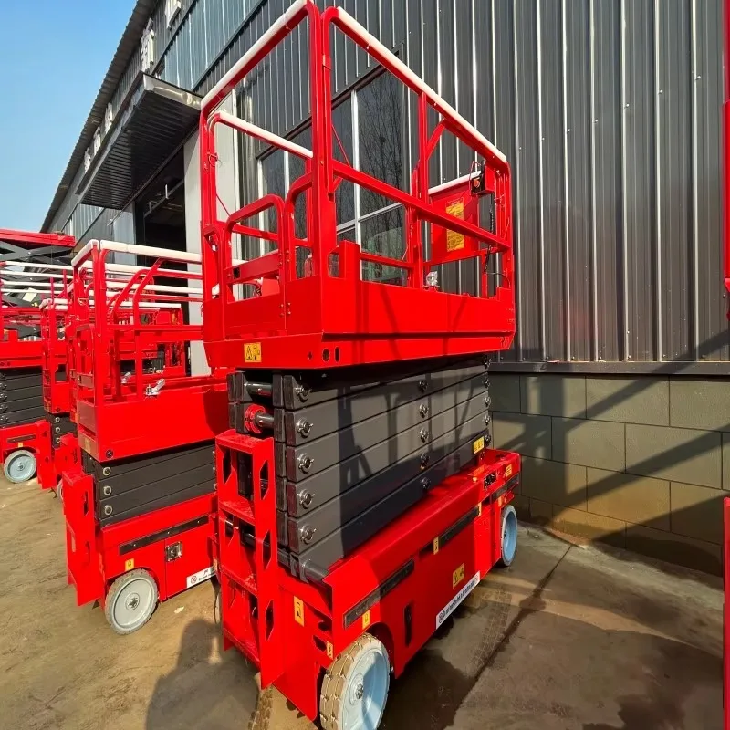 Customized 1000kg 4-12m Height | New Wide Platform High-Capacity Scissor Workstation With Cable