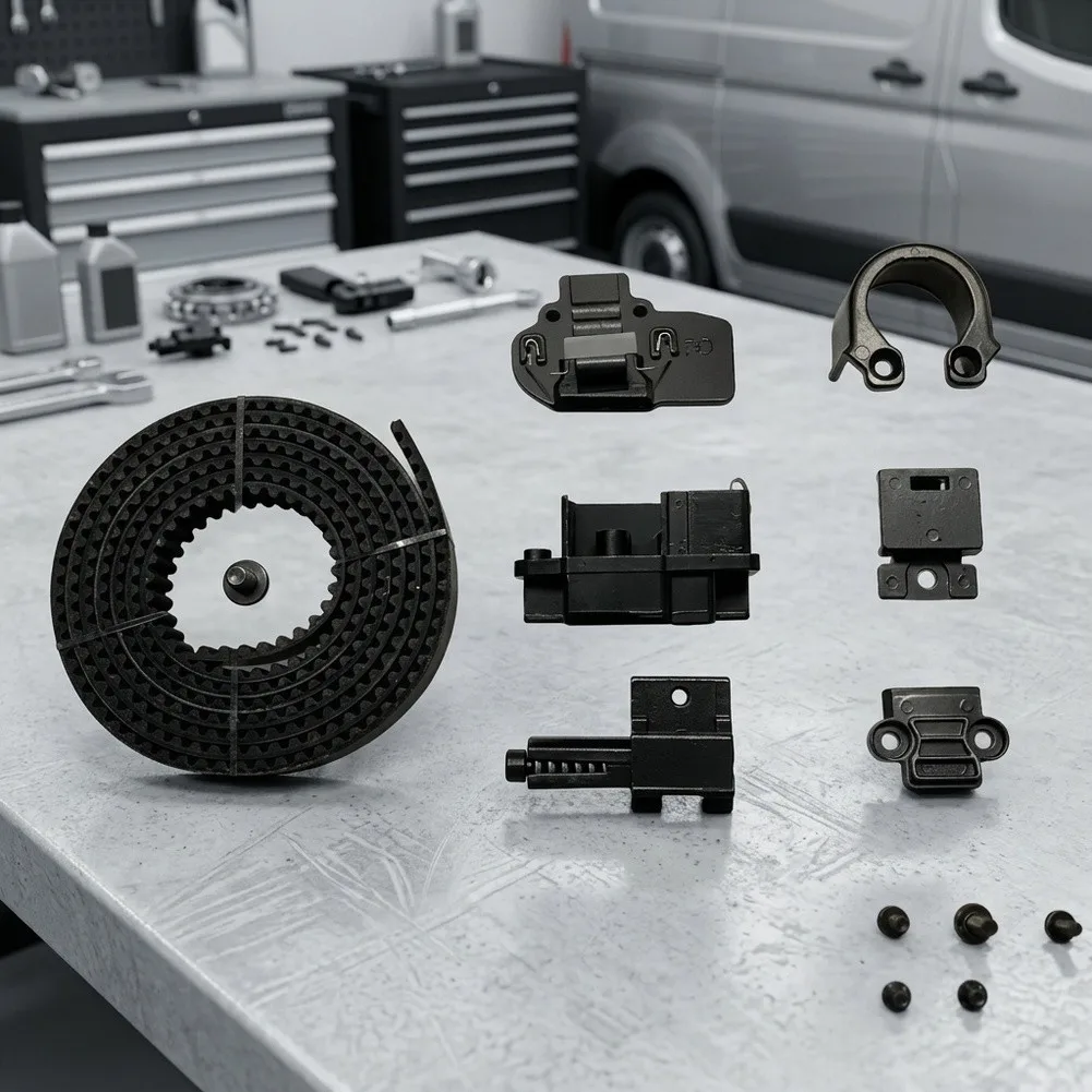Van Door Mechanism Right Sliding Door Belt For Van Door Maintenance For OEM 0009930697 As Shown In The Picture