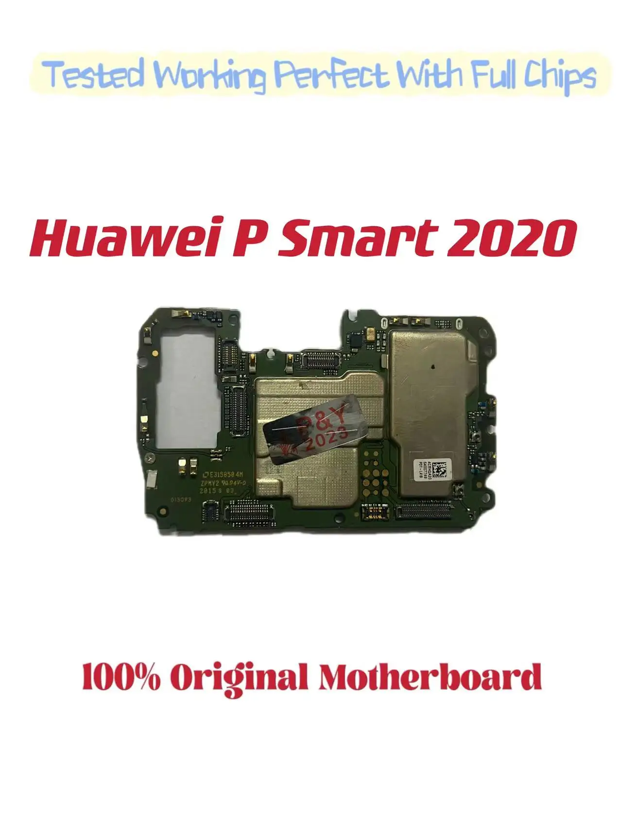 

Original Unlocked Main Board for Huawei P Smart2020, Mainboard Motherboard, Chips Circuits Flex Cable