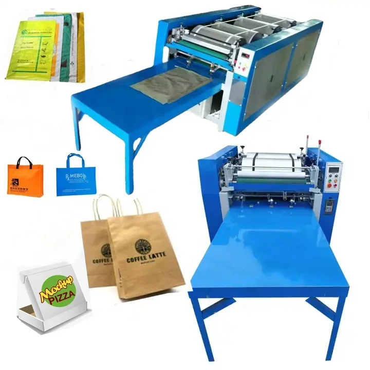 1/2/3/4/6 Color Automatic Offset Printing Machine Woven Bag Flexo Printer Nylon Paper Printers Plastic Bag Printer Machine