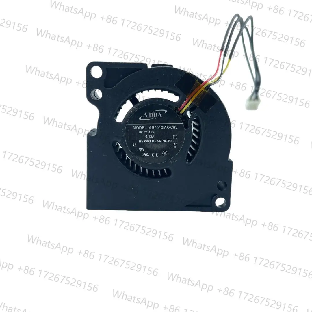 FOR ADDA AB5012MX-C03 50x50x20mm 12V 0.12A Hydraulic Bearing DC Blower Turbo Fan 3-Pin