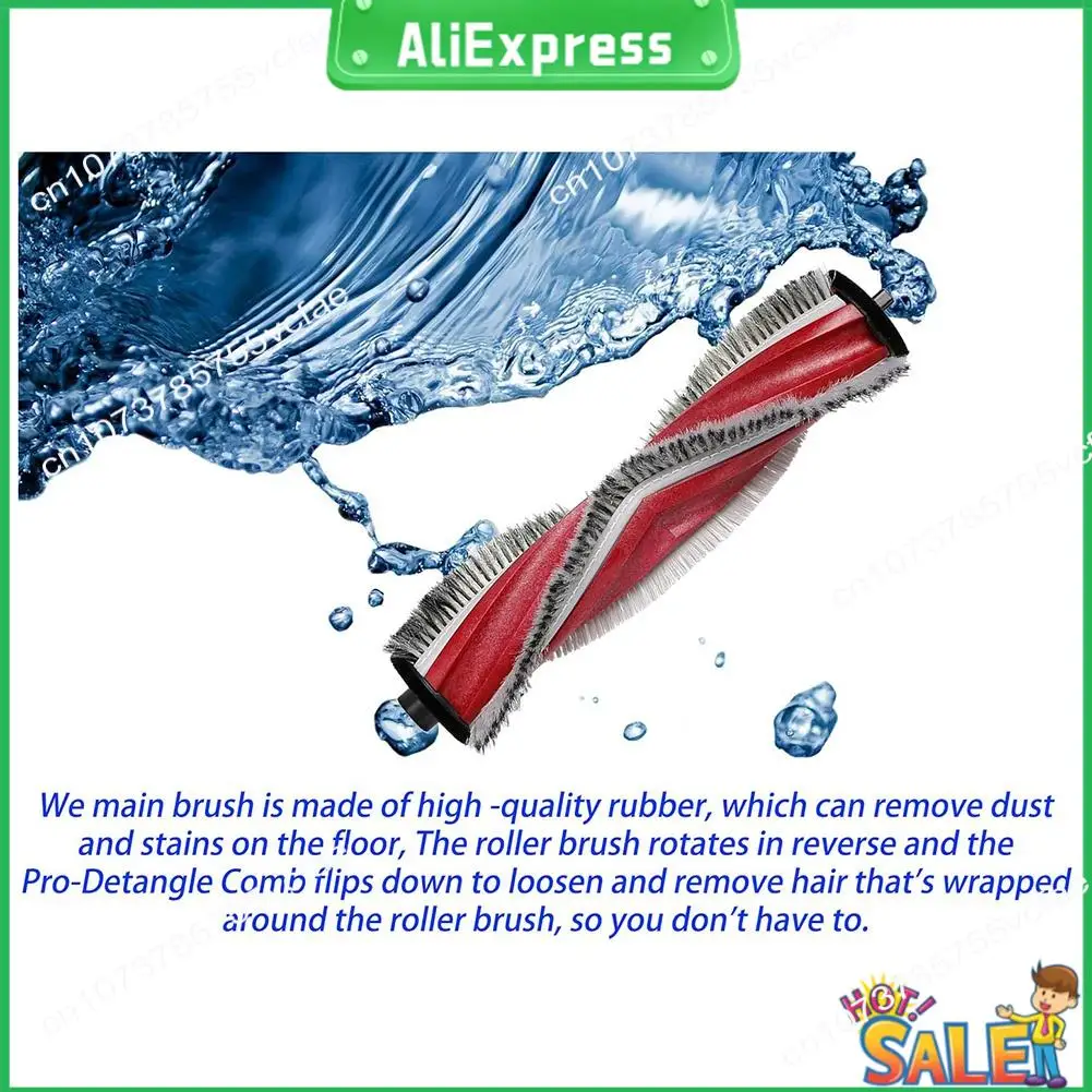 

Комплект аксессуаров A04R, совместимый с Yeedi M12 Pro + ECOVACS DEEBOT T30S, запасные части для робота-пылесоса, фильтры Hepa, мешки для пыли