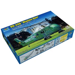 Trumpeter 02885 1/48 H34 CH-34 VH-34D Marine One Presidential Choctaw Helicopter Gift Plastic Assembly Model Building Kit