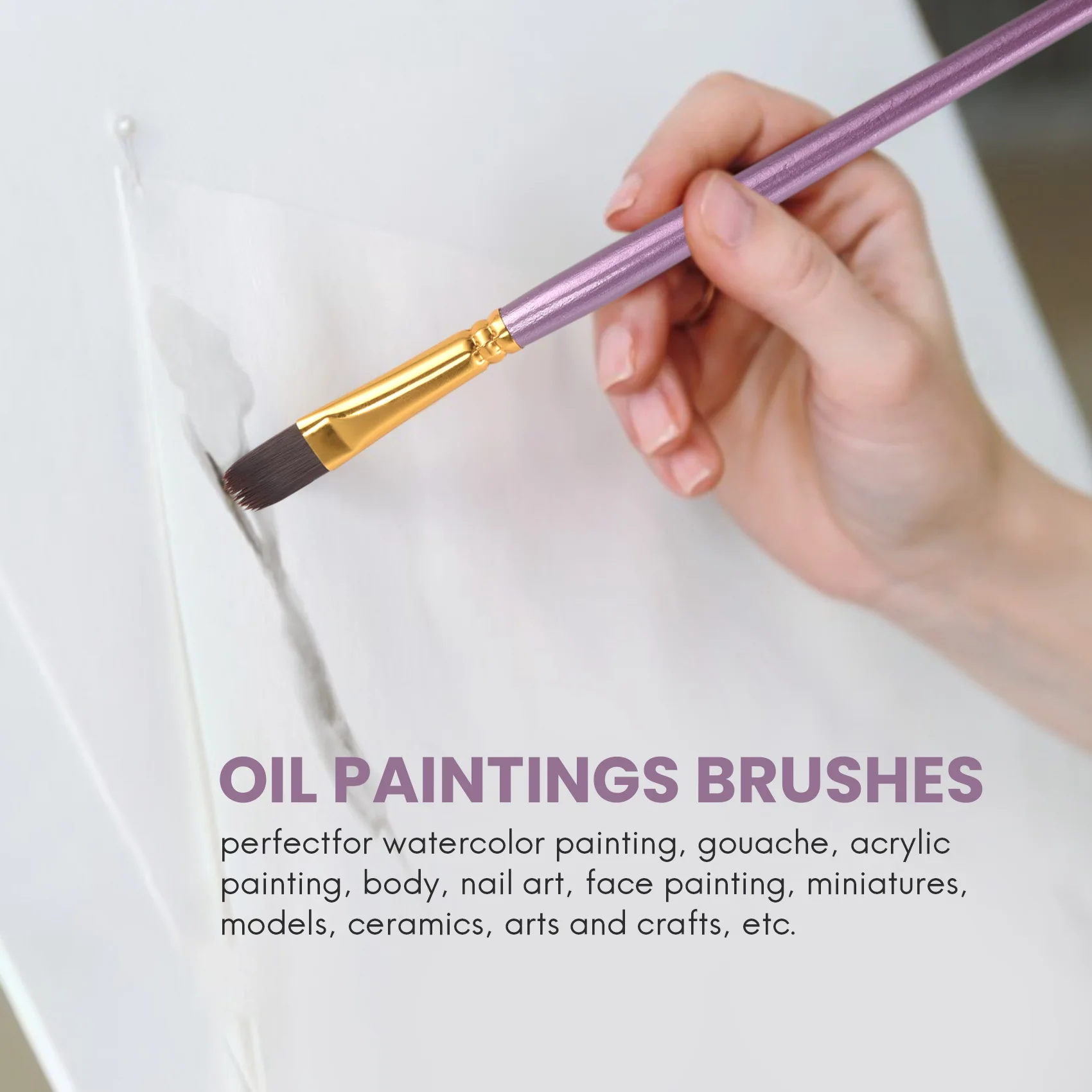 

Y03A Набор кистей из 20 шт. Художественные кисти для акварели, картины маслом, холста, керамики, глины, дерева и модели