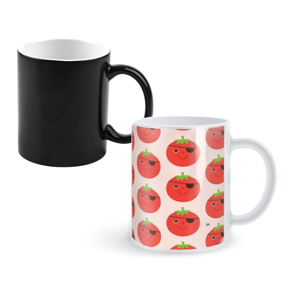 

PIRATE TOMATOESCoffee Mugs And Mug Creative Color Change Tea Cup Ceramic Milk Cups Novelty Gifts
