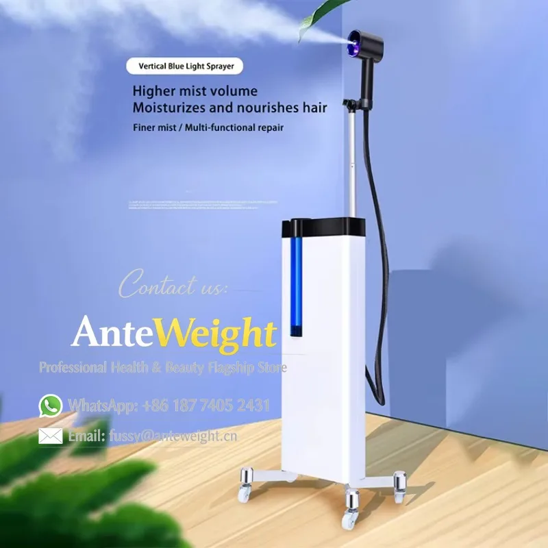 Portable Hair Steamer Hair And Face Steamer Hair Spa Equipment Face Treatment Waterfall Head Spa