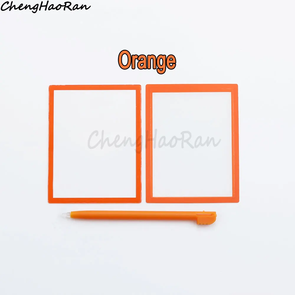 1 obere obere LCD-Bildschirm abdeckung unten unterer Rahmen für ds lite dsl für ndsl Spiele konsole Kunststoff-Linsen feld & Touch-Stift – Detail 10