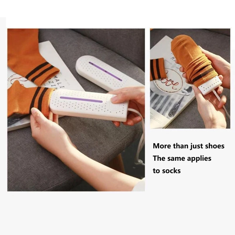 ذكي الأحذية إزالة الروائح الكريهة مجفف آلة تجفيف درجة حرارة ثابتة التدفئة USB المحمولة الأحذية جورب توقيت مجفف للسفر جديد