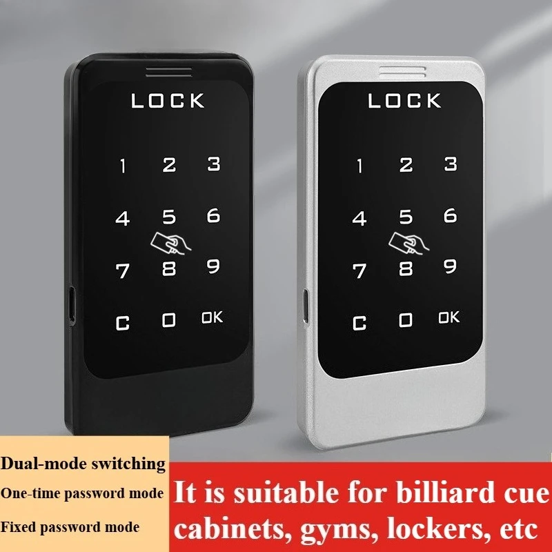 Smart door lock, key panel, electronic lock, gym cabinet, filing cabinet, storage cabinet, locker lock
