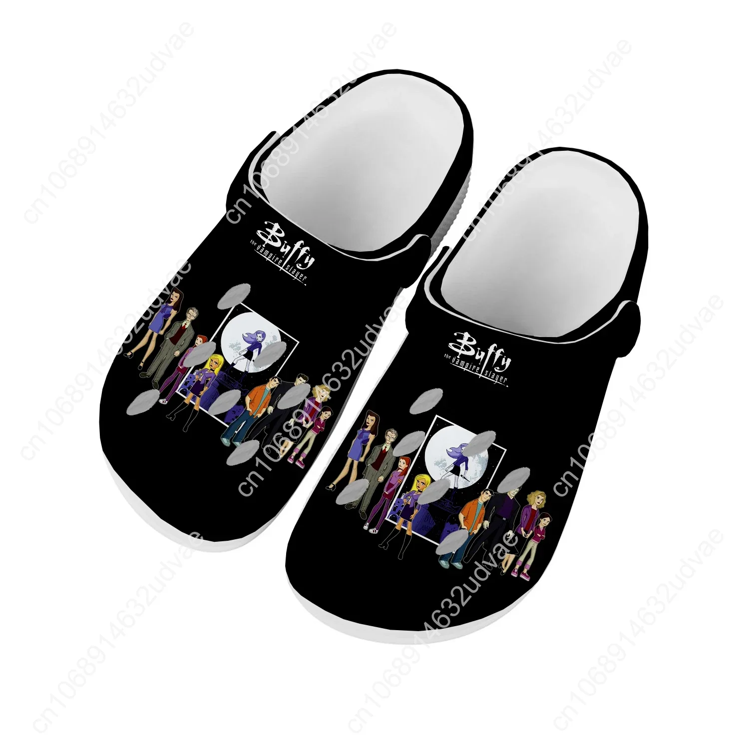 Buffy The Vampire Slayer Water Shoes Mens Womens Comfortable Home Garden Clogs Customizd Sandals Beach Breathable Hole Slippers