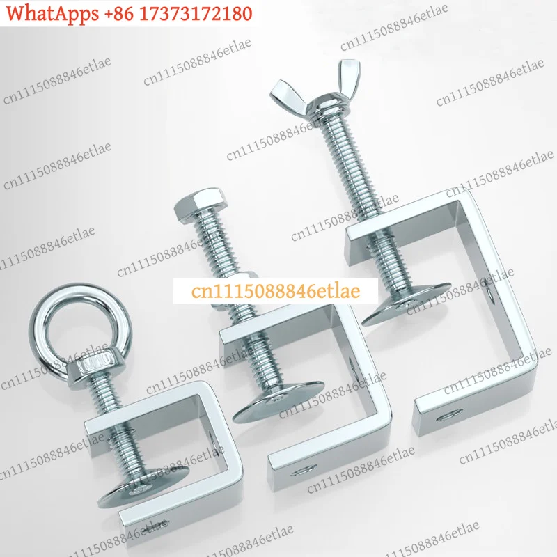 k3 20-130mm U-Type & C-Type Fixed Fixture Clamping Device – Thickened Hand-Twist Lifting Ring Clamp