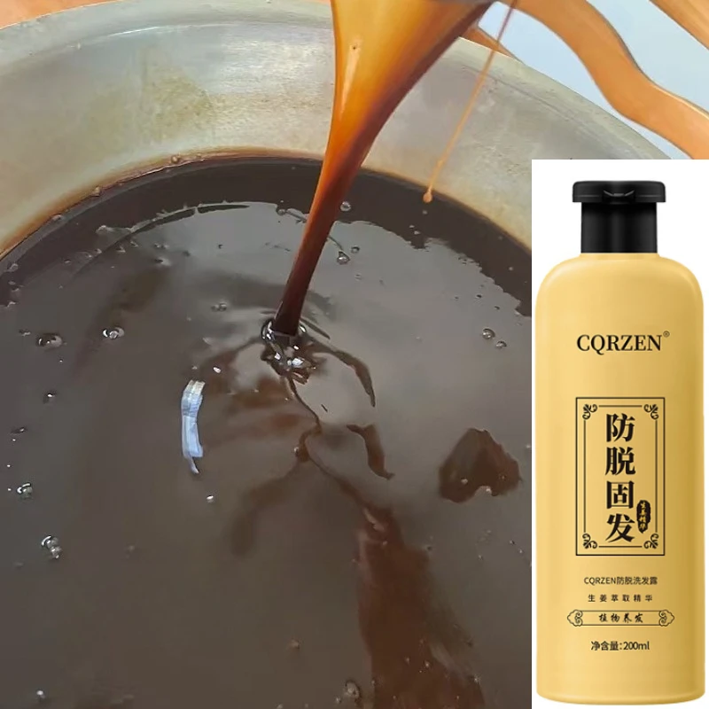 Hair Loss Product Hair Care Rapid Silicone-free Plant-based Ginger and Arborvitae Leaf Shampoo
