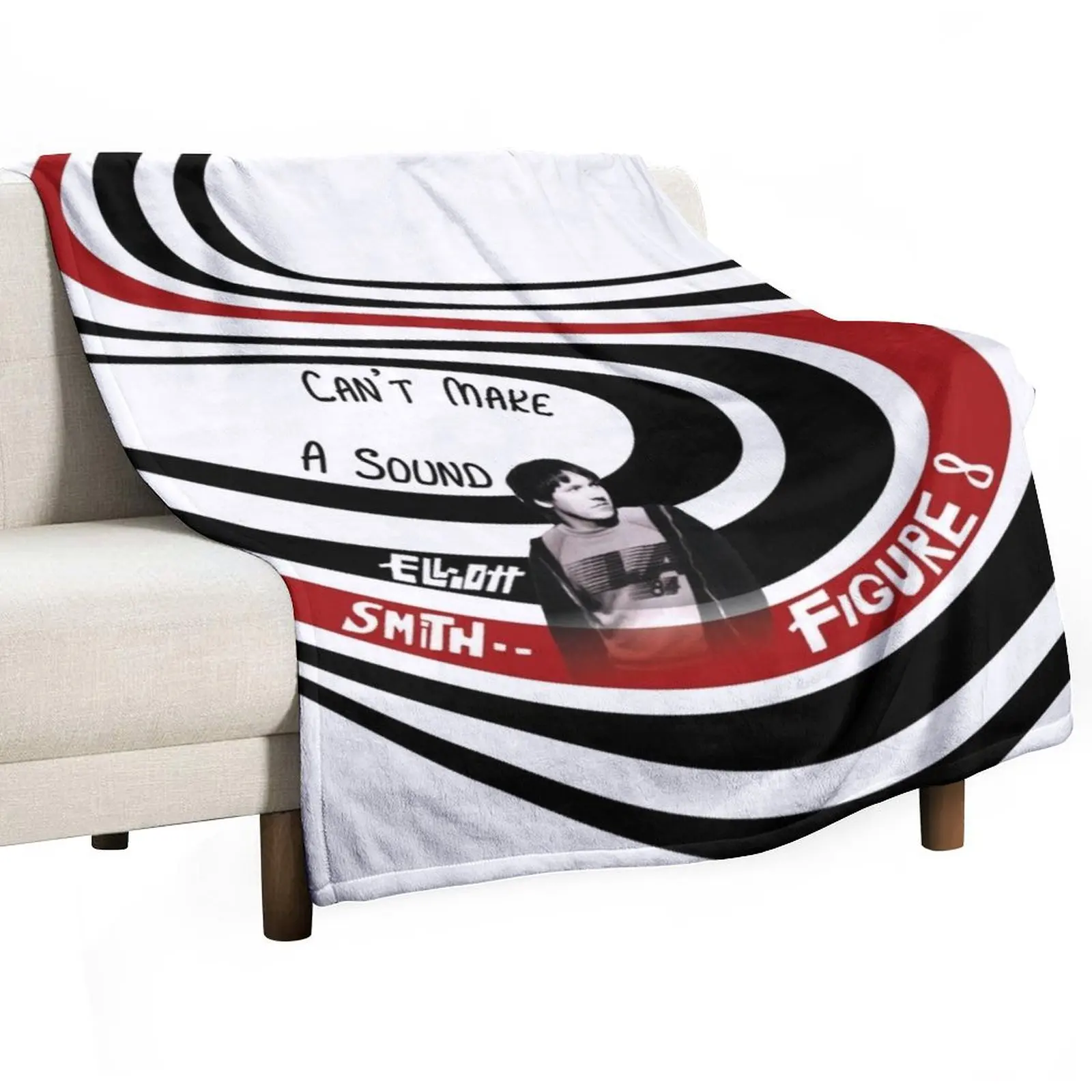 Elliott Smith Figure 8 Throw Blanket Custom Camping Blankets For Bed Blankets